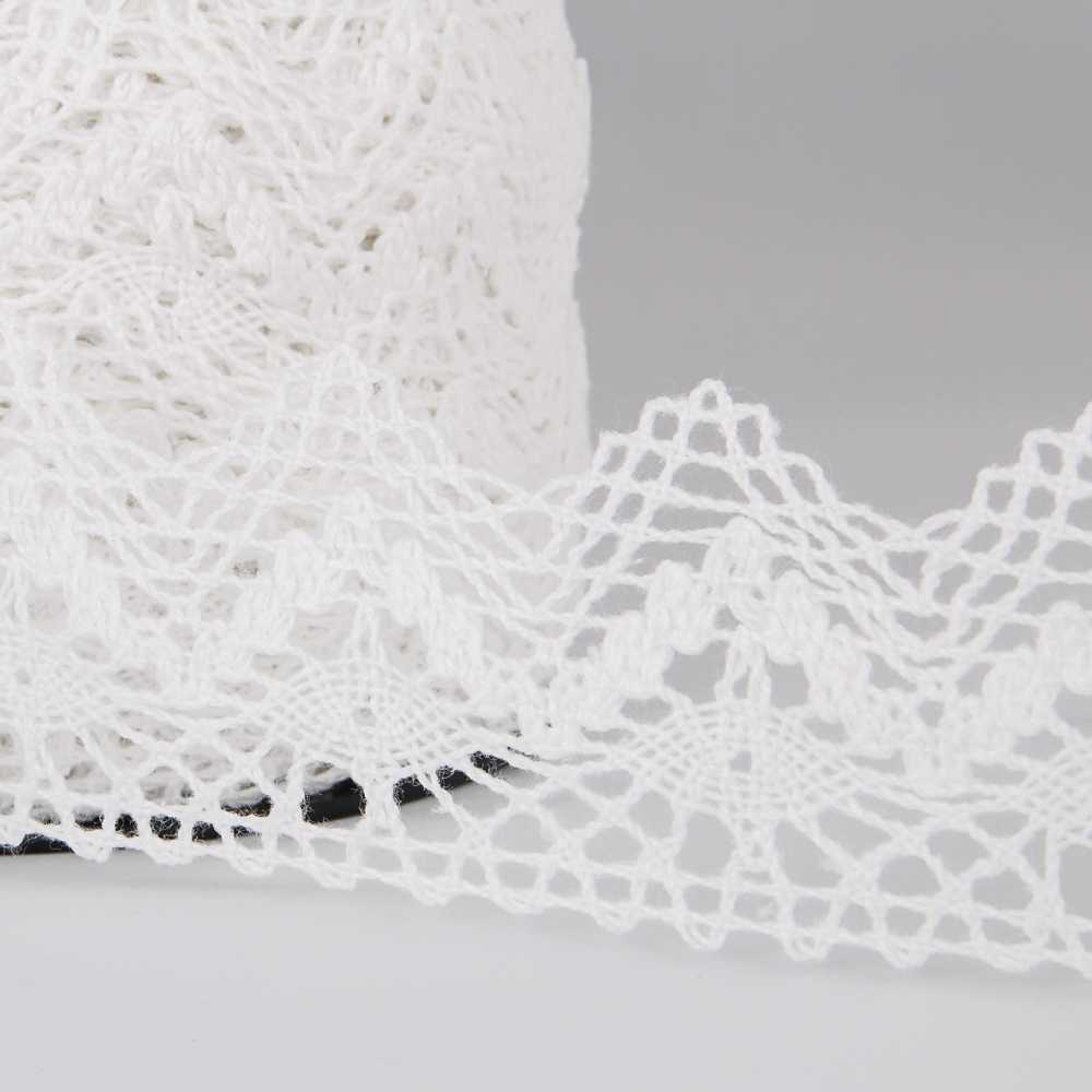 White Cotton Lace 55mm - Ribes y Casals