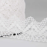 White Cotton Lace 55mm - Ribes y Casals