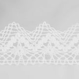 White Cotton Lace 55mm - Ribes y Casals