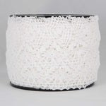 White Cotton Lace 55mm - Ribes y Casals