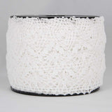 White Cotton Lace 55mm - Ribes y Casals