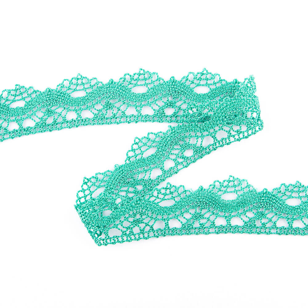 Guipure Trimmings 4442 Apple Green - Ribes y Casals