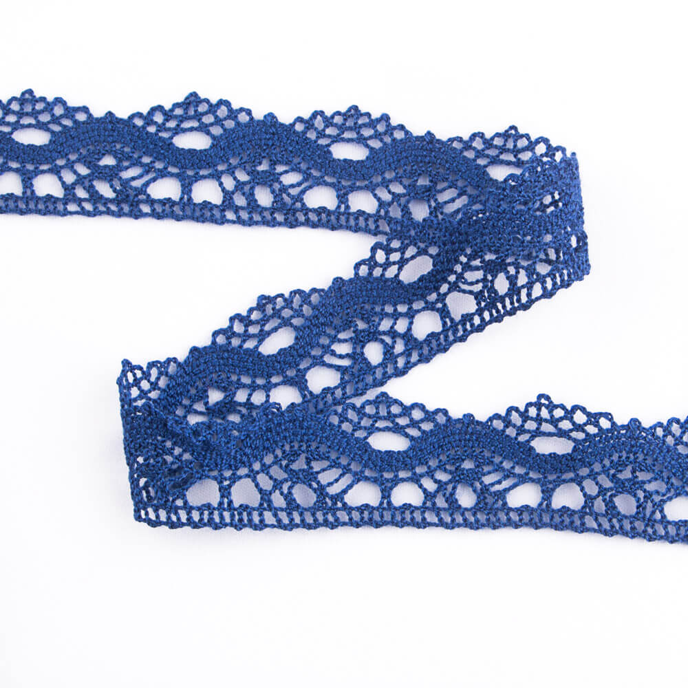 Guipure Trimmings 4442 Dark Blue - Ribes y Casals
