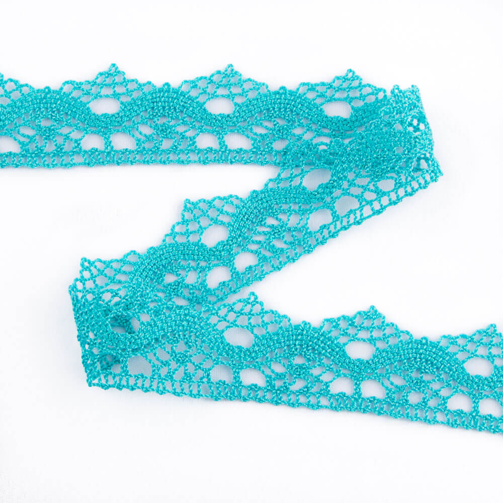 Guipure Trimmings 4442 Turquoise - Ribes y Casals