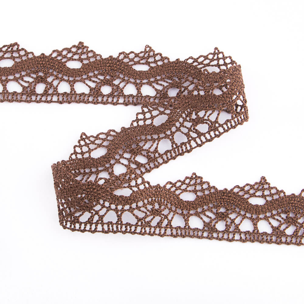 Guipure Trimmings 4442 Brown - Ribes y Casals