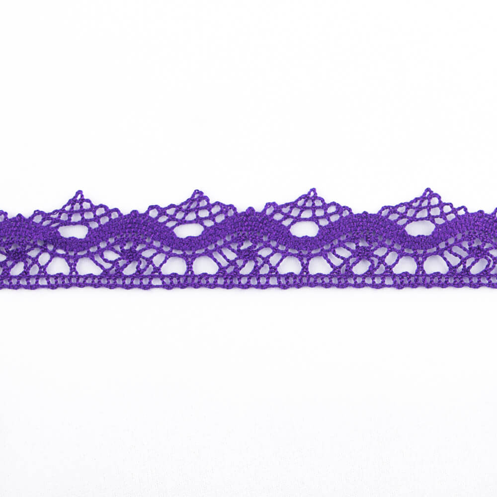 Guipure Trimmings 4442 Purple - Ribes y Casals