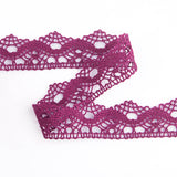 Guipure Trimmings 4442 Dark Purple - Ribes y Casals