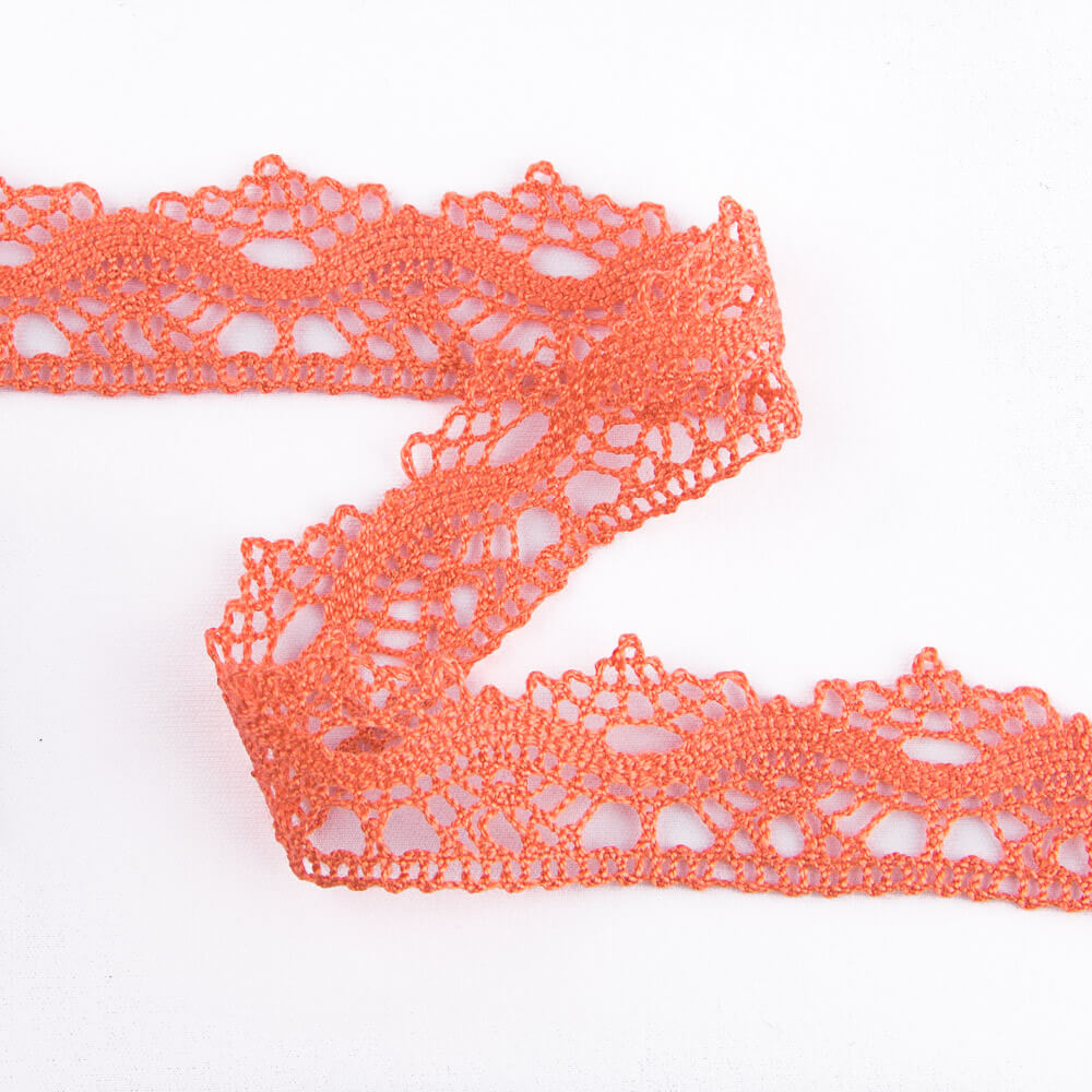 Guipure Trimmings 4442 Coral - Ribes y Casals
