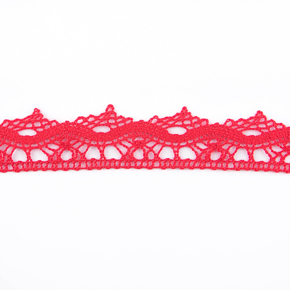 Guipure Trimmings 4442 Red - Ribes y Casals