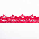 Guipure Trimmings 4442 Ruby Red - Ribes y Casals