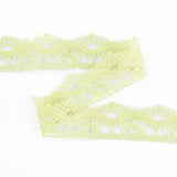 Guipure Trimmings 4442 Pistachio Green - Ribes y Casals