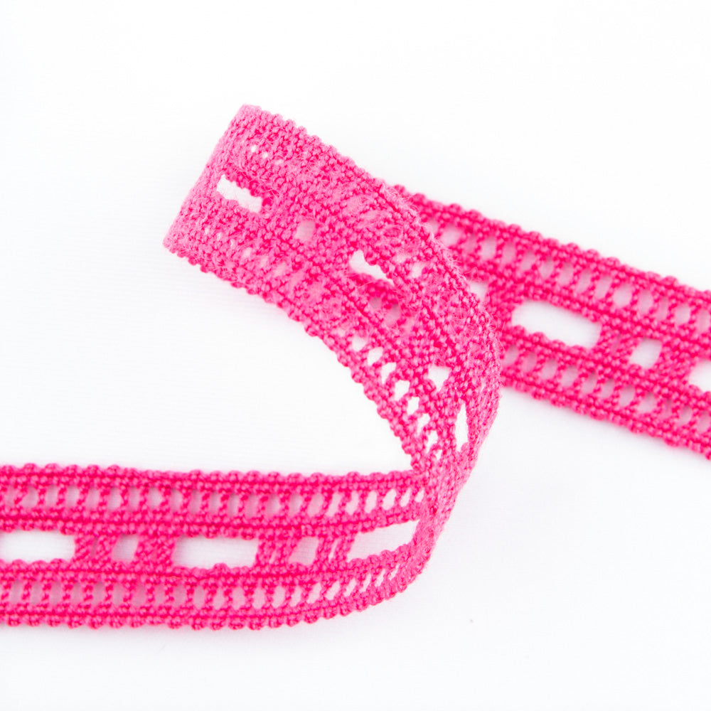 Lace Ribbon 4665 Pink 21 - Ribes y Casals