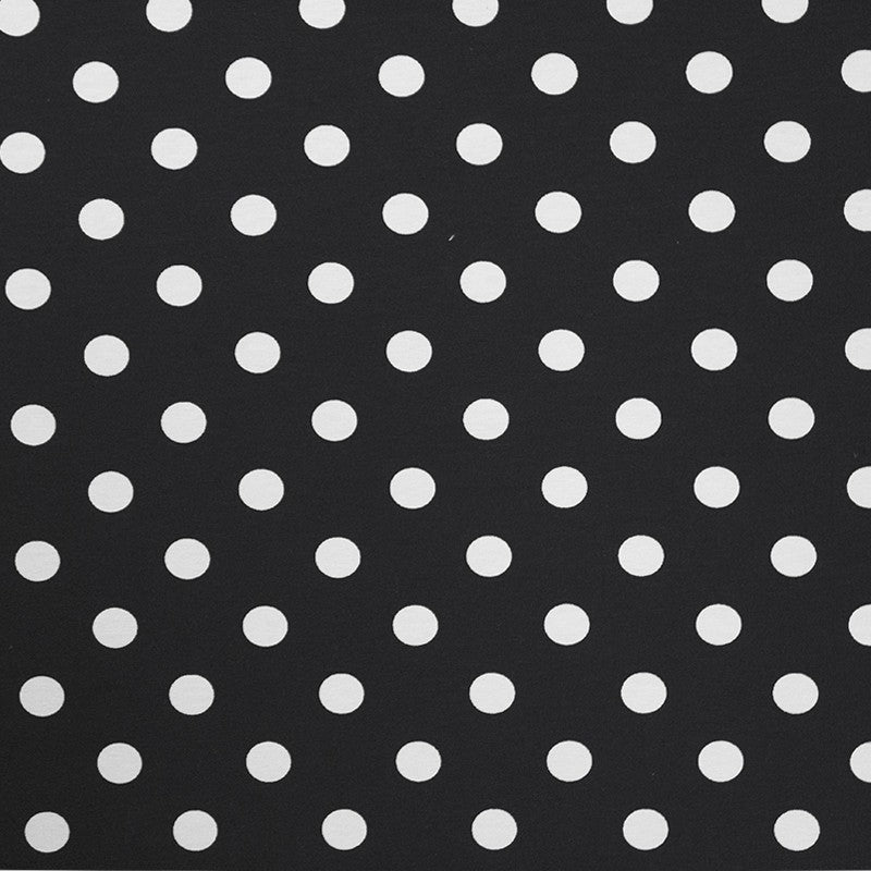 Jersey Cotton Dots White - Ribes y Casals