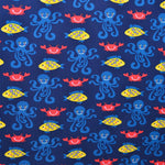 Knit Cotton Pulpo Ground Navy Blue - Ribes y Casals