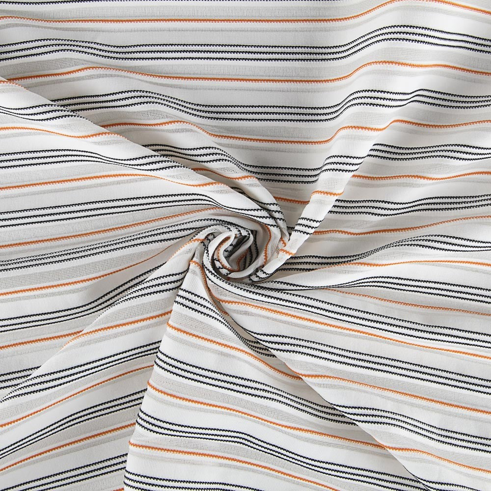 Thin Orange Stripes Thin Mesh - Ribes y Casals