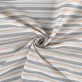 Thin Orange Stripes Thin Mesh - Ribes y Casals