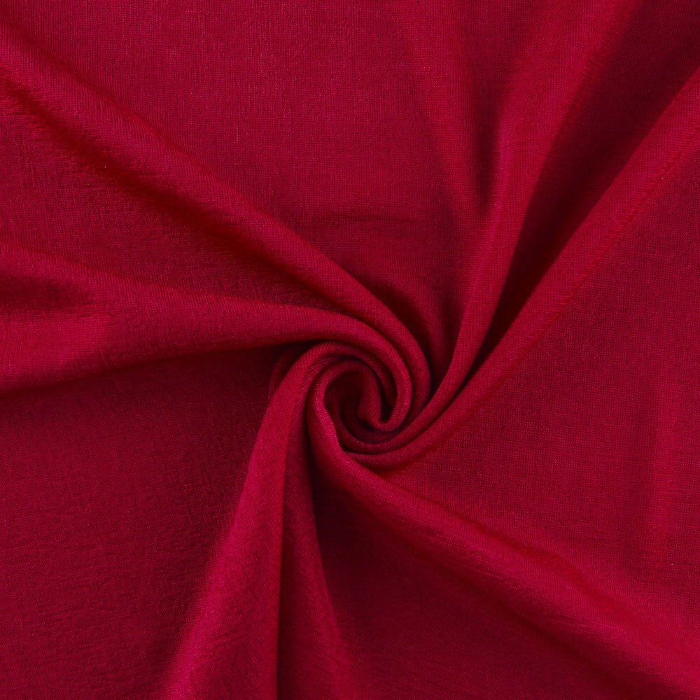 Garnet Shiny Jersey Knit - Ribes y Casals