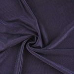 Navy Blue Shiny Jersey Knit - Ribes y Casals