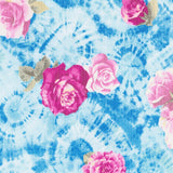 Perforated Mesh Floral Pink - Ribes y Casals