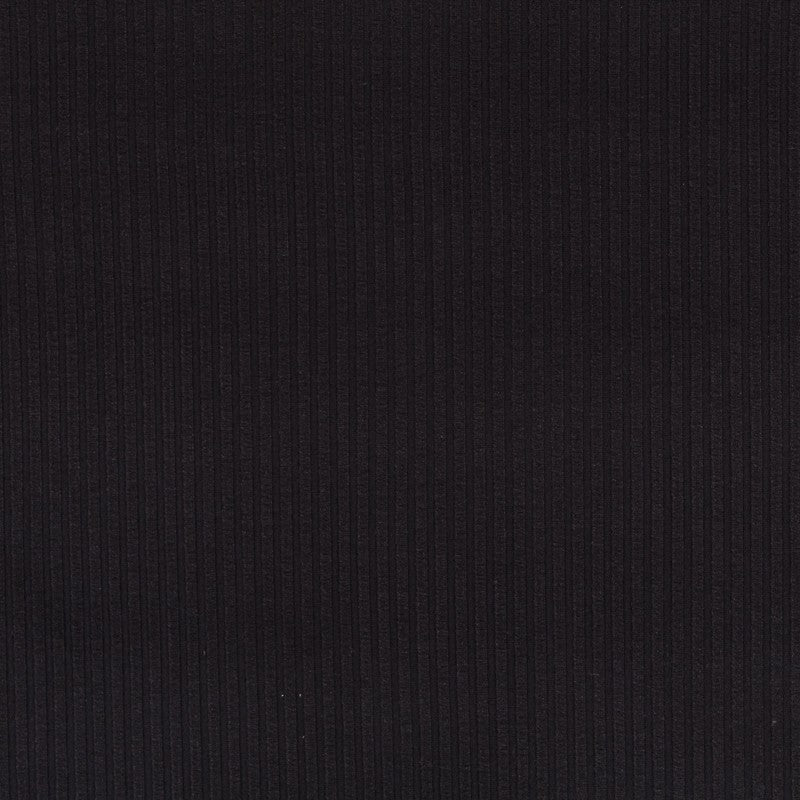 Ribbed Mesh Jersey Black - Ribes y Casals
