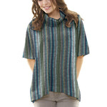 Ribbed Mesh Missoni Green - Ribes y Casals