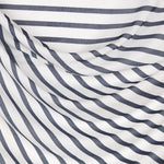 Ribbed Polyester Mesh Navy - Ribes y Casals