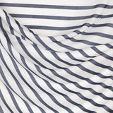 Ribbed Polyester Mesh Navy - Ribes y Casals