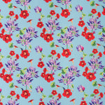 Mesh Crepe Spring Turquoise - Ribes y Casals