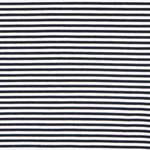 Cotton Knit Black Stripes - Ribes y Casals