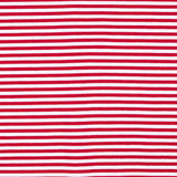 Cotton Knit Red Stripes - Ribes y Casals