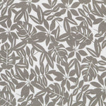 Knit French Terry Beige Floral for T-shirt - Ribes y Casals