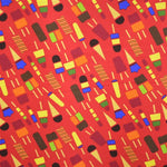 Elastic knit ground Red Ice - Ribes y Casals
