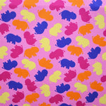 Elastic knit ground Pink Hippo - Ribes y Casals