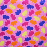 Elastic knit ground Pink Hippo - Ribes y Casals