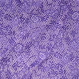 Fine Knit Lycra Flower and Lilac Rhombus - Ribes y Casals
