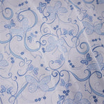 Knit thin Lycra branches Blue - Ribes y Casals