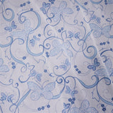 Knit thin Lycra branches Blue - Ribes y Casals