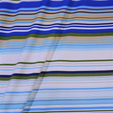 Knit thin Lycra Stripes Blue - Ribes y Casals