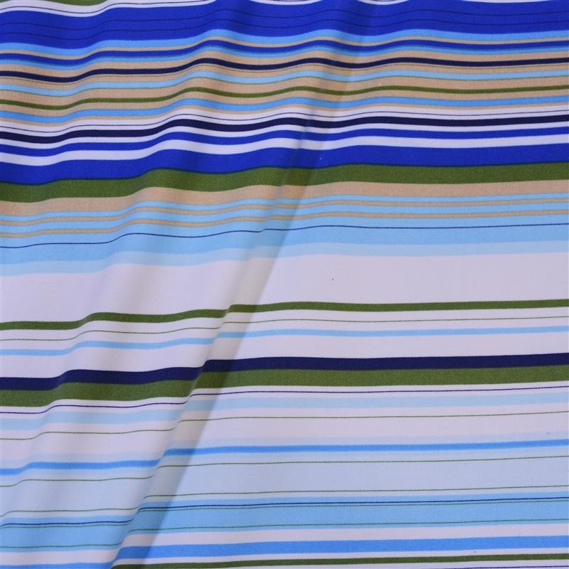 Knit thin Lycra Stripes Blue - Ribes y Casals
