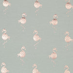 Flamingos Green Lurex Knit - Ribes y Casals