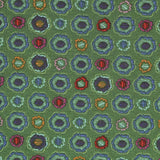 Green Floral Knit Jersey - Ribes y Casals