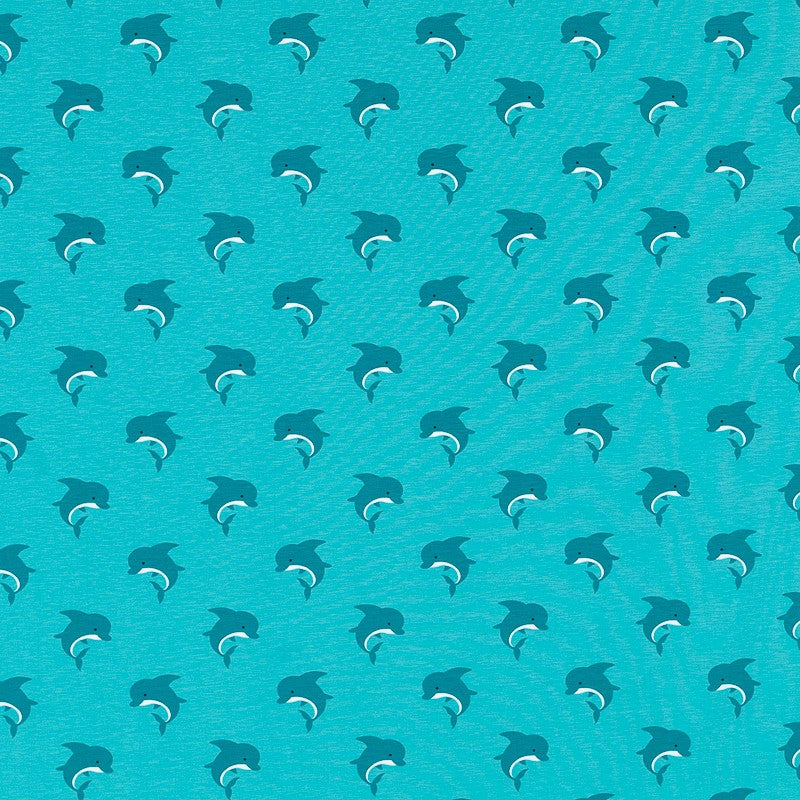 Jersey Kids Dolphin Aquamarine - Ribes y Casals