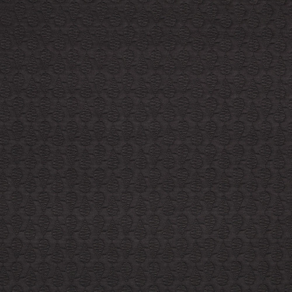 Retal Punto Jacquard Cadena Negro 200x160 cm - Ribes y Casals