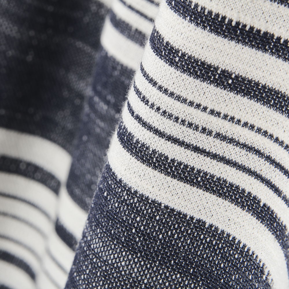 Jacquard Knit Blue Denim - Ribes y Casals