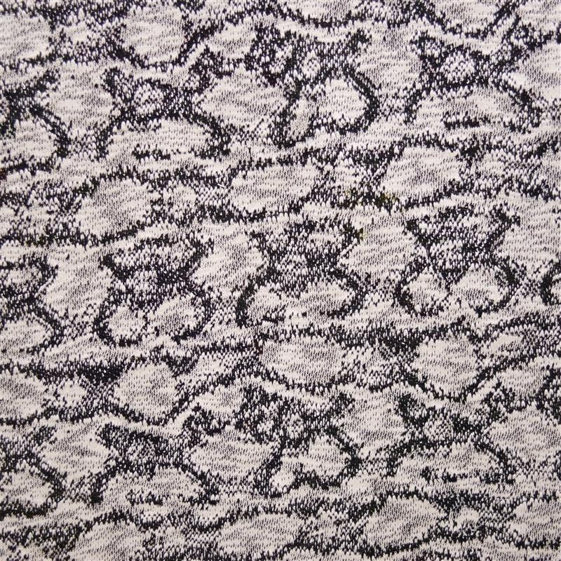 Jersey Knit Grey Black - Ribes y Casals