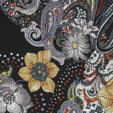 Purple Paisley Jersey Knit - Ribes y Casals