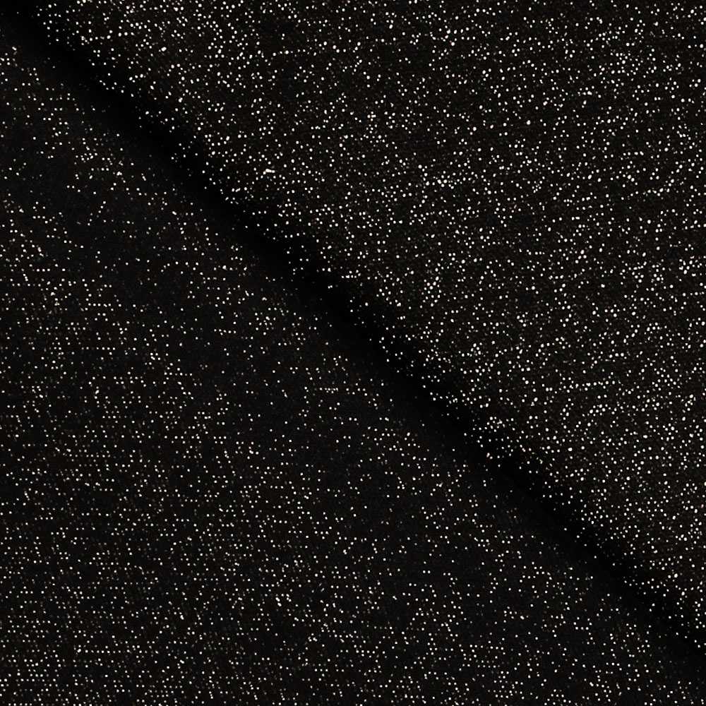 Black Gold Lamé Knitted Fabric - Ribes y Casals