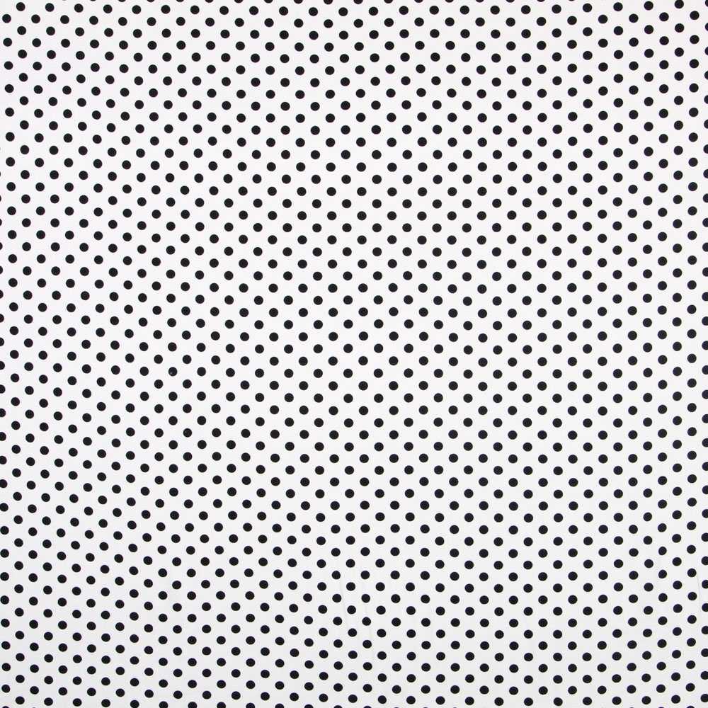 White Dots Cotton Jersey - Ribes y Casals