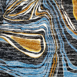 Modern Blue Knitted Fabric - Ribes y Casals