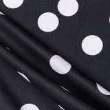 Polyester Mesh Flamenco White 33mm Black - Ribes y Casals